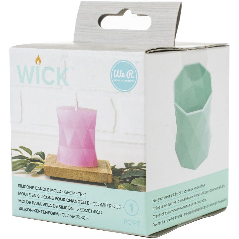 We R Wick Candle Mold-Geometric