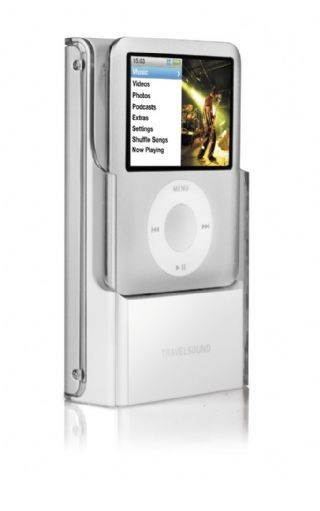 Creative Labs 51MF5110AA001 TravelSound i80 180Hz-20kHz Silver Docking Speakers