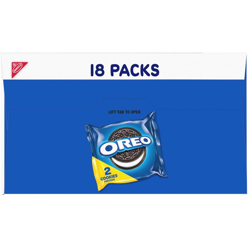 Oreo Chocolate Sandwich Cookies - Multipack - 18ct