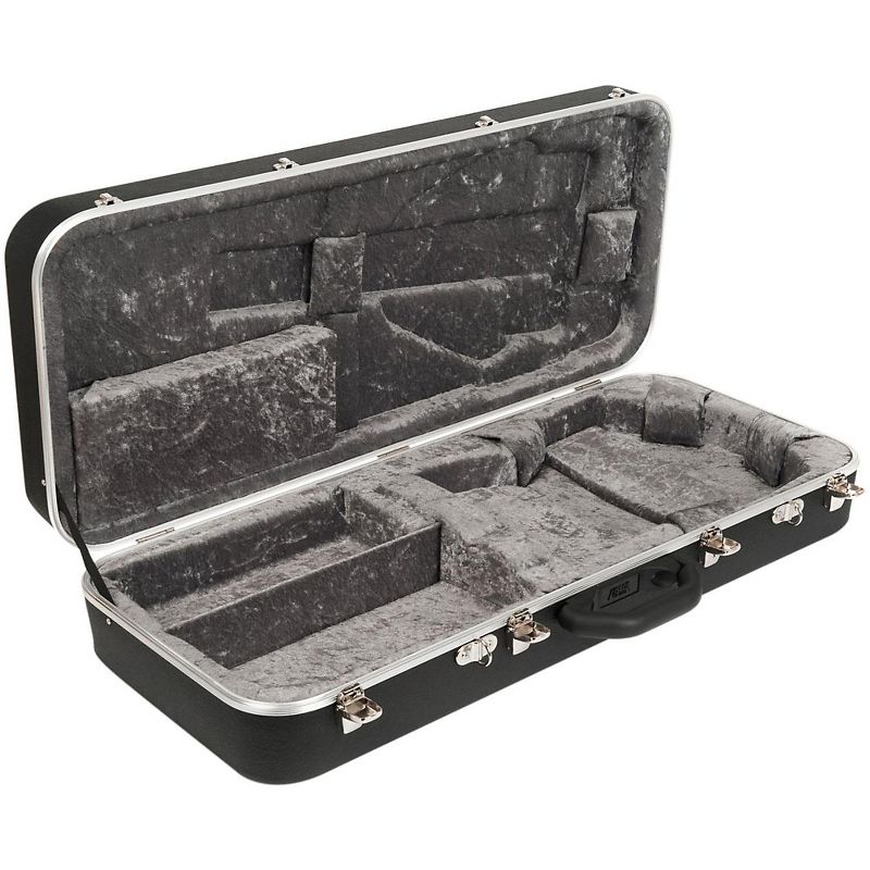 Hiscox Cases Mandolin Case Black Shell/Silver Int
