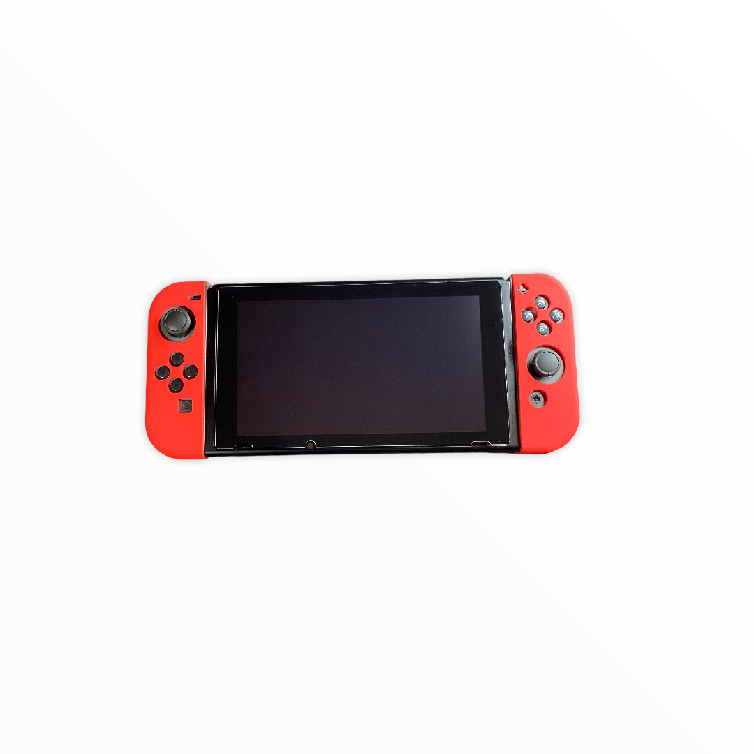 JenDore Red Silicone Nintendo Switch Joy-con Protective Shell Covers