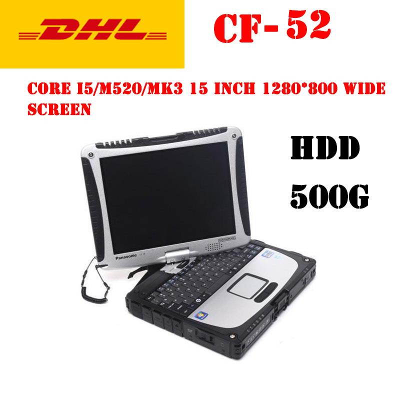 Panasonic laptop CF-52 semi-solid CPU i5/m520/MK3 memory 4G / DDR3 hard drive 500G 15 inch 1280*800 widescreen Windows 7 32/64 bit