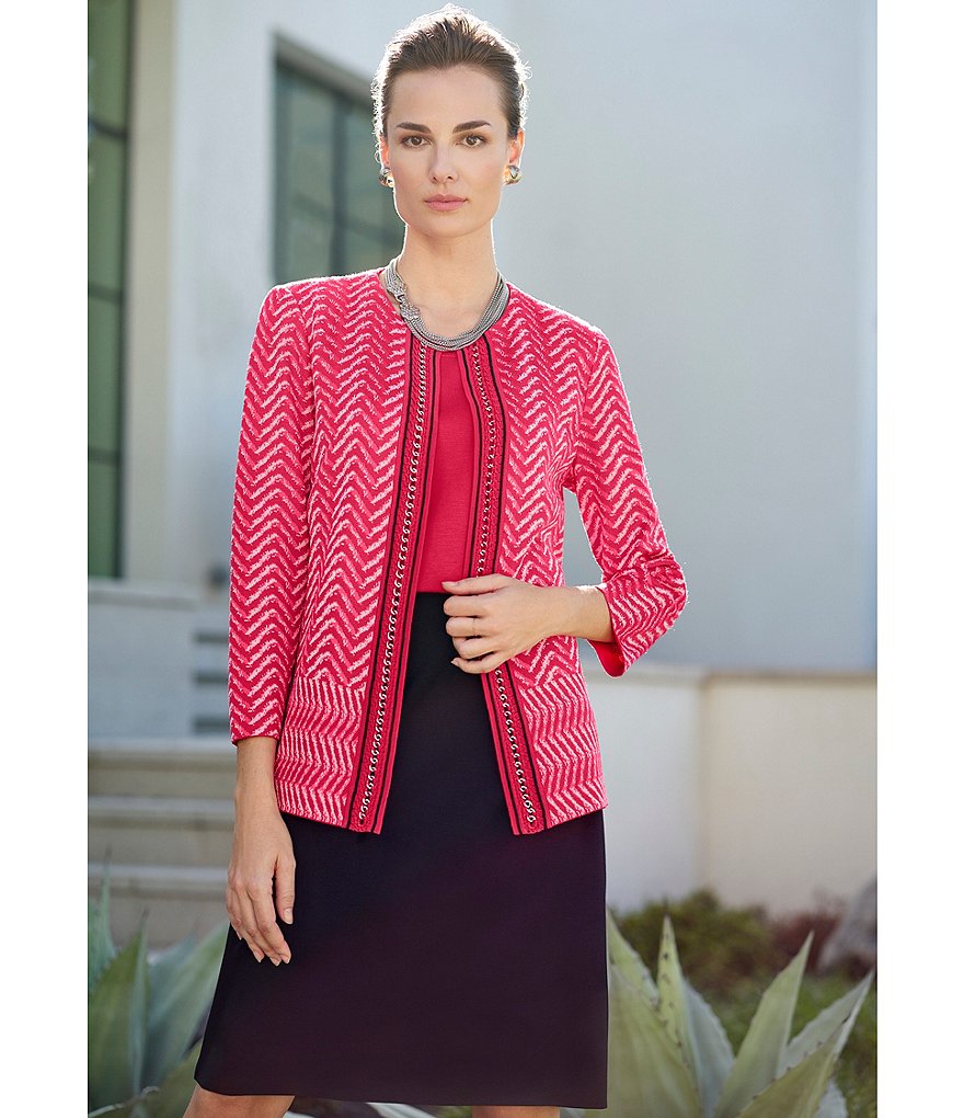 Misook Wrinkle-Free Washable Slim Pencil Skirt