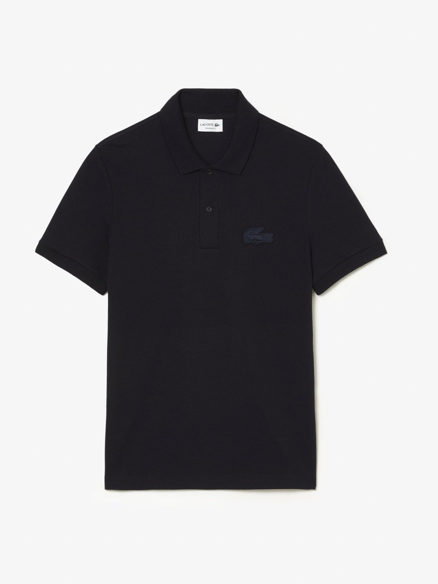 Lacoste Navy Cotton Regular Fit Polo T-Shirt