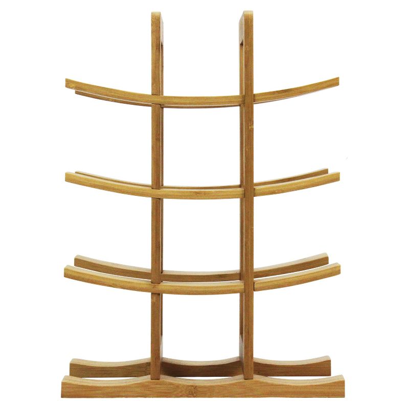 Oceanstar 12-Bottle Bamboo Wine Rack