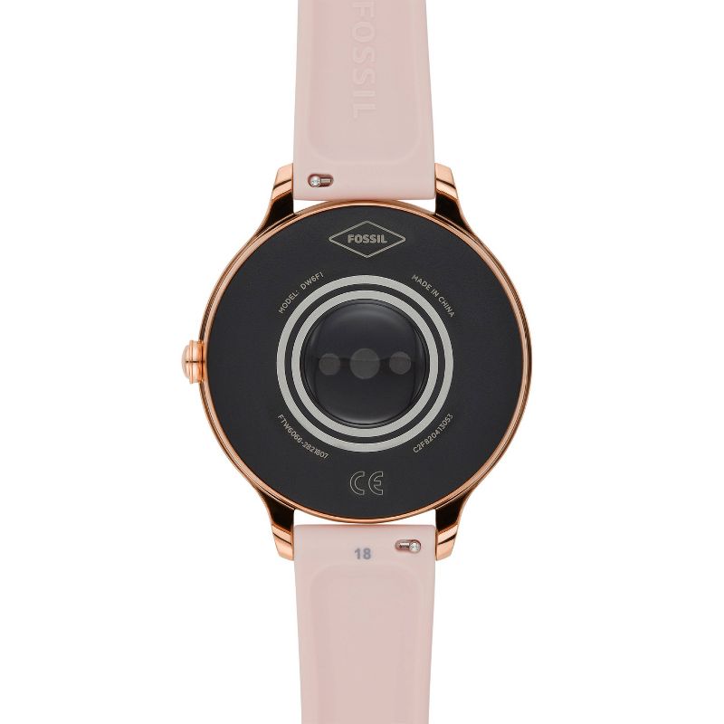 Fossil Gen 5E Smartwatch 42mm - Rose Gold-Tone with Blush Silicone