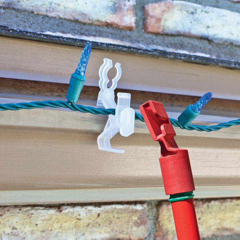 Simple Living Solutions 50ct String Light Ladderless Light Clips