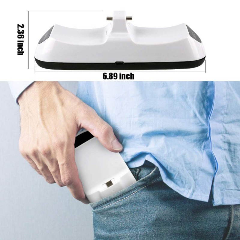 Dual Charger For PS5 Controller,Wechip Fast Charging Station Charger Dock With LED Indicator Safety Chip Protection Portable Gaming Charging Station Stand For PS5 Controller