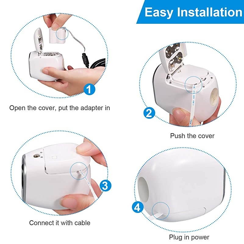 Power Adapter Compatible with Arlo Replace CR123A Weatherproof Outdoor 20 ft 6 m Power Cable Continuously Operate Your Arlo Camera Not Compatible with Arlo Pro and Arlo 2 2 White