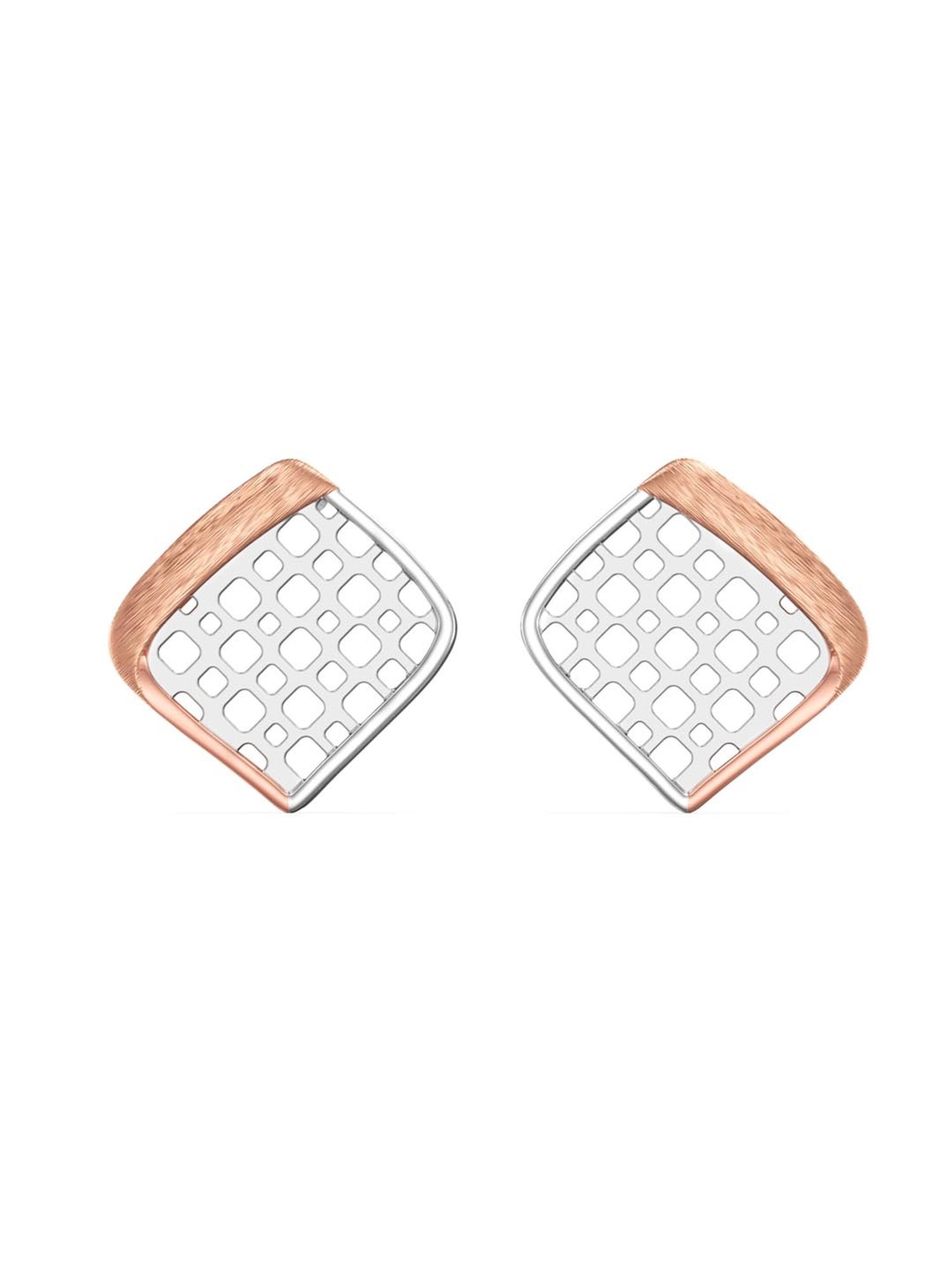 Joyalukkas 950 Platinum Forward Fashion Ear Stud