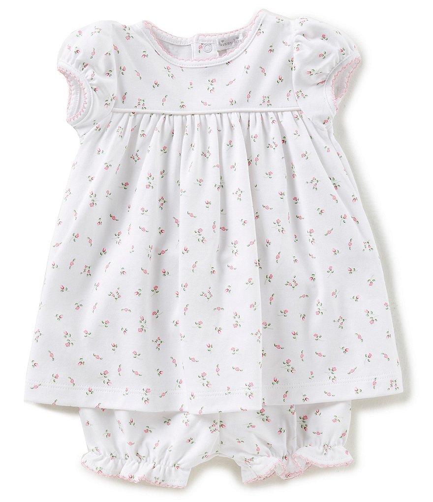 Kissy Kissy Baby Girls Newborn-9 Months Garden Roses Printed Dress