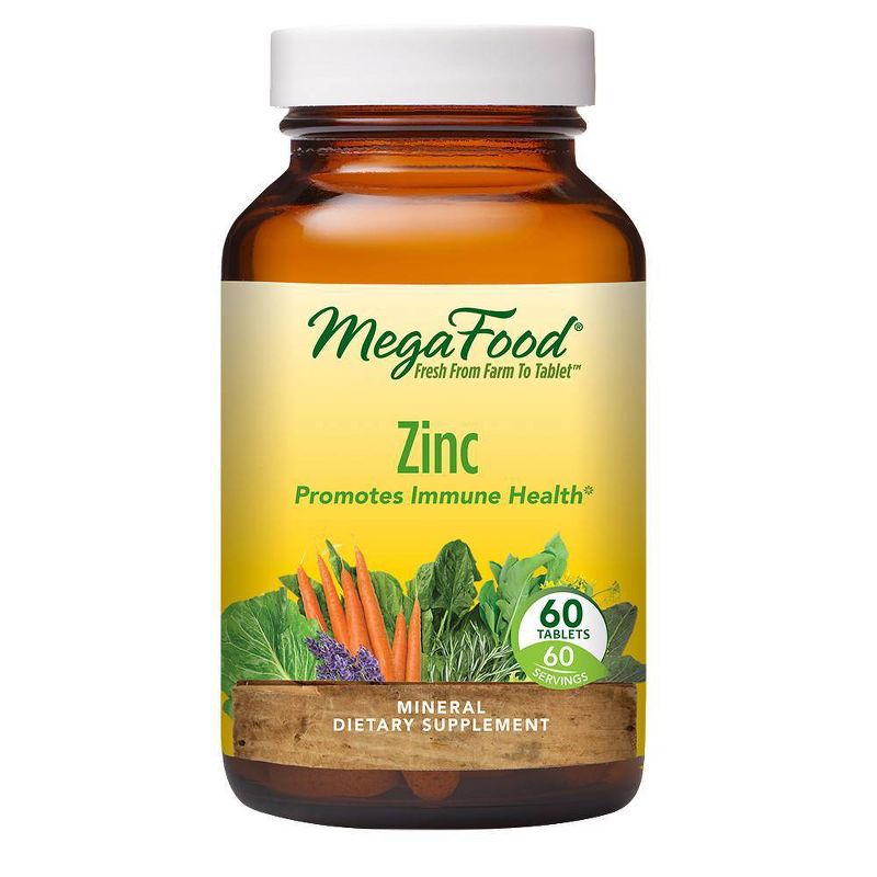 MegaFood Zinc Supplement - 60ct