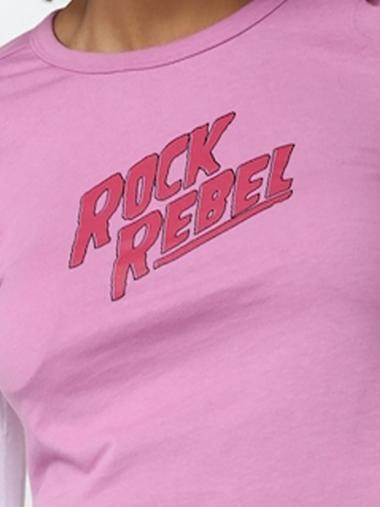 Forever 21 Pink Graphic Print T-Shirt