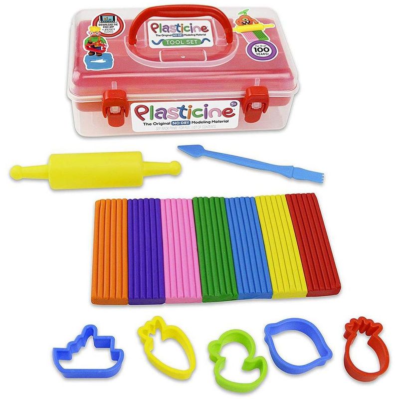 Kahootz, LLC Plasticine No-Dry Modeling Clay Tool Kit