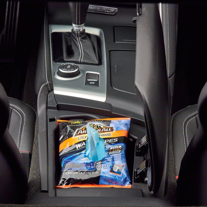 Armor All 12ct Ultra Shine Wash Wipes Automotive Wash