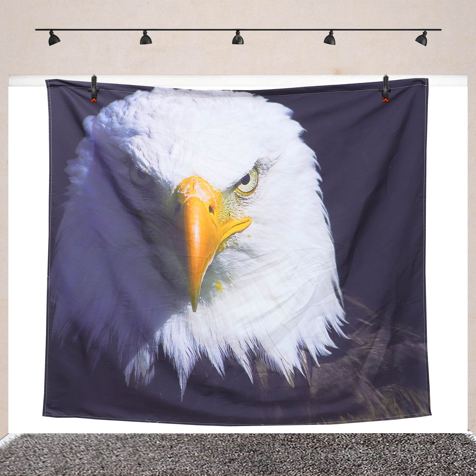 1Pc Birds Eagle Design Hanging Cloth Multifunction Background Cloth Tapestry