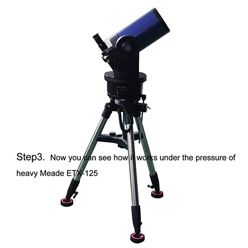 AntiVibration Suppression Pads Telescope Mounts