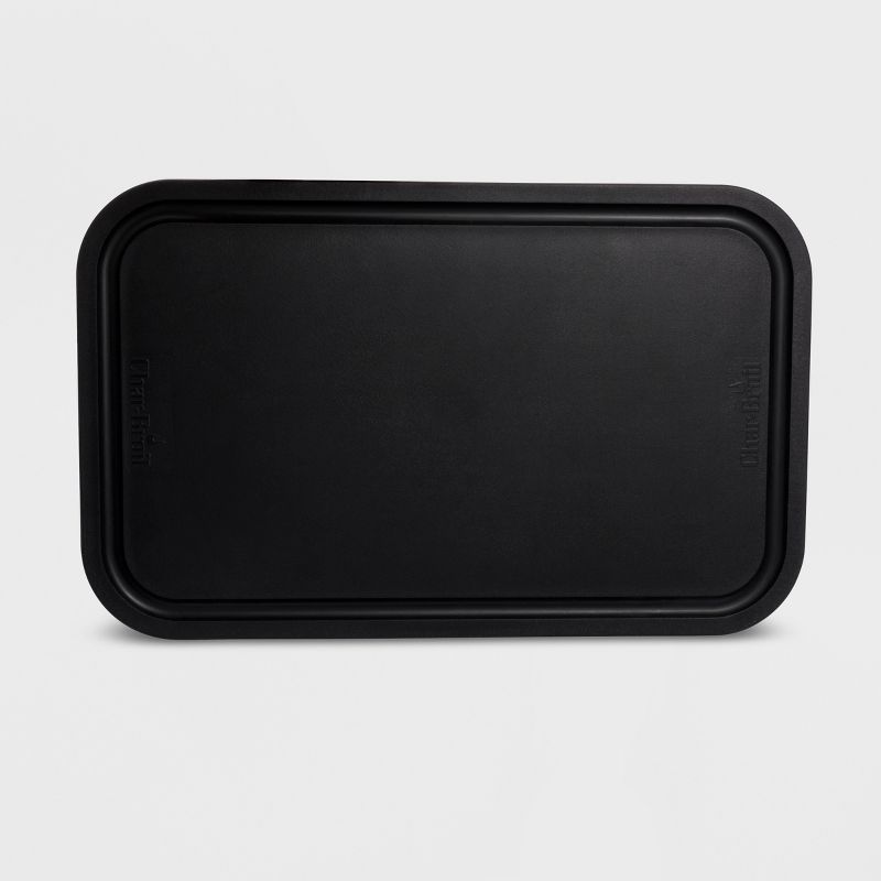 Char-Broil Grill Cookware Deep Dish Pan & Cutting Board - Silver/Black