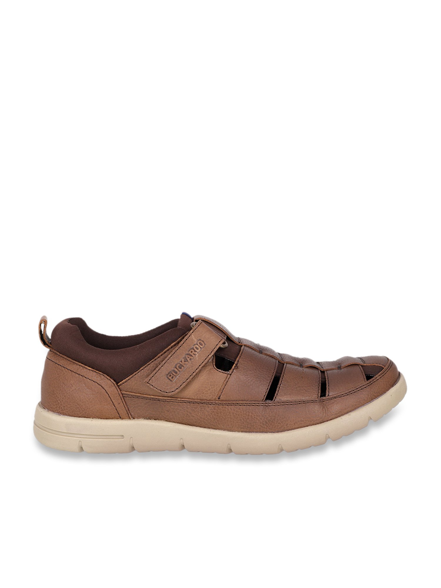 Buckaroo Men's WALKTON Tan Fisherman Sandals