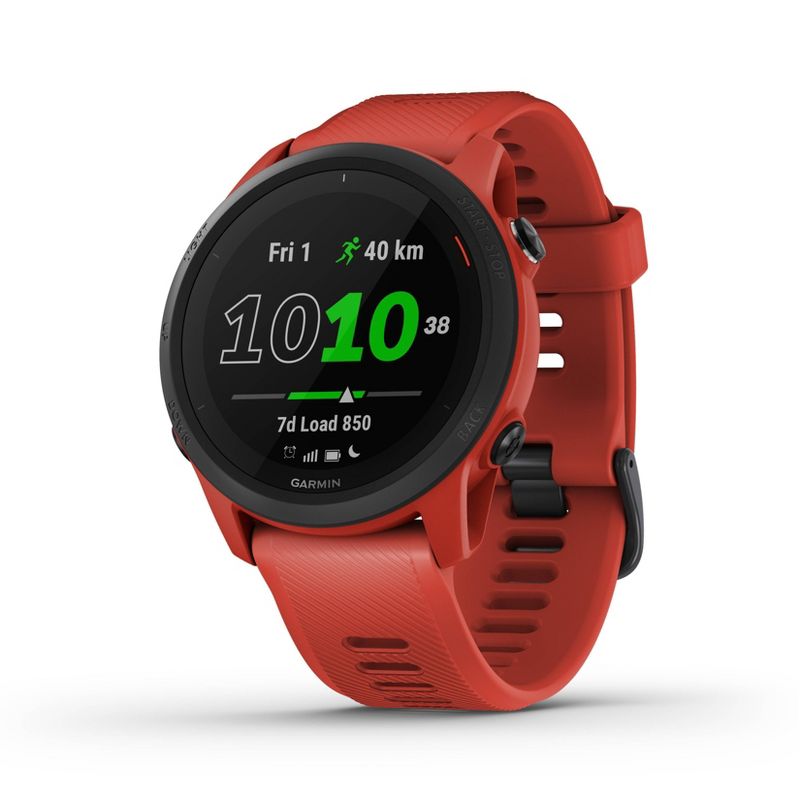 Garmin Forerunner 745 GPS Running and Triathlon Smartwatch - Magma Red