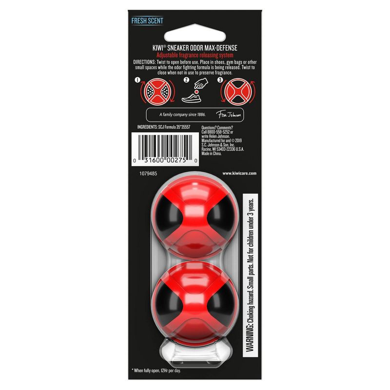 KIWI Sneakers Deodorizer Balls - Black