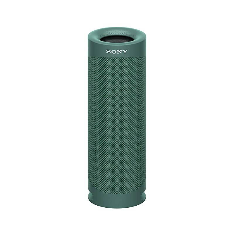 SRSXB23 EXTRA BASS Wireless Portable Speaker IP67 Waterproof BLUETOOTH and Built In Mic for Phone Calls Olive Green