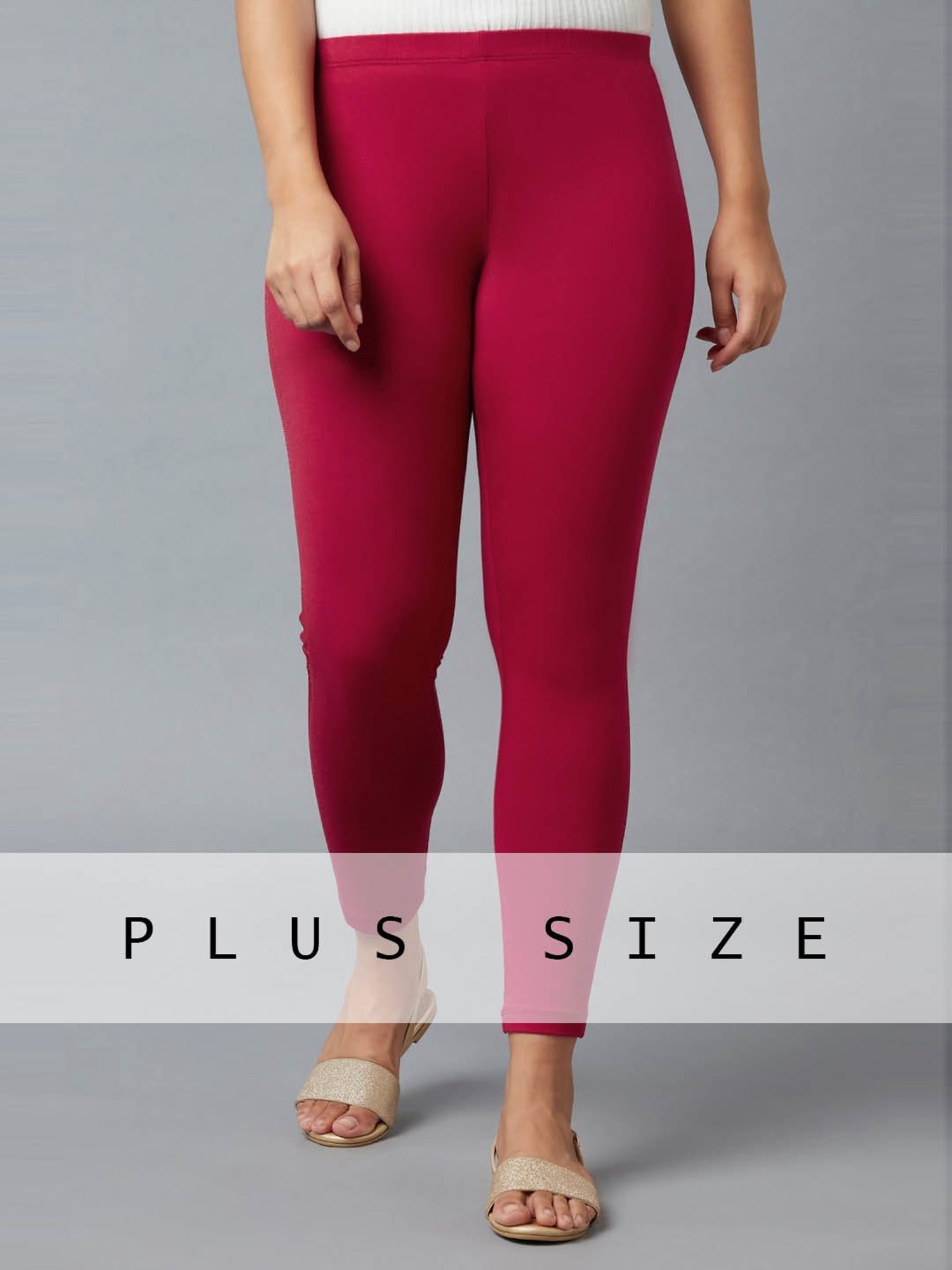 Elleven from Aurelia Purple Cotton Leggings