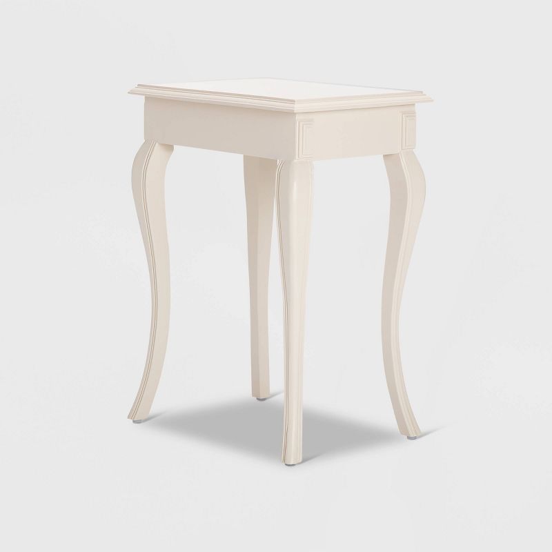 Collins Side Table with Drawer Cream - Finch