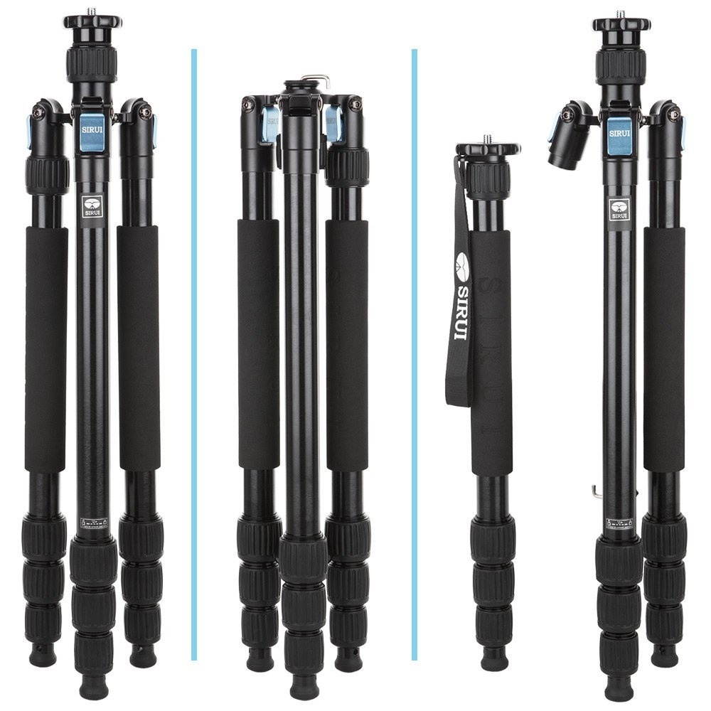 Sirui W-1204 4-Section Waterproof Carbon Fiber Tripod #SUW1204