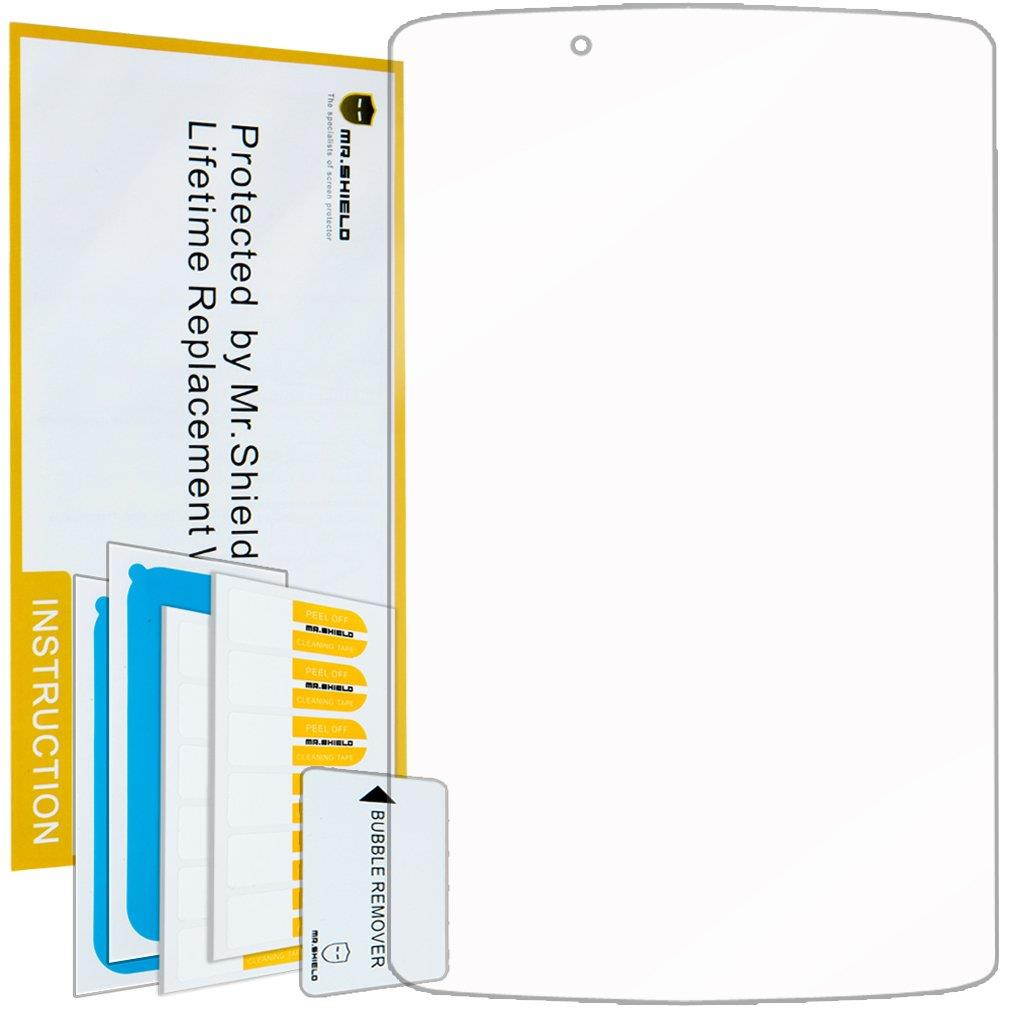 Mr Shield For LG G Pad II 8.0/G Pad F 8.0 8" Inch (V495/V496/V498) [Tempered Glass] Screen Protector [0.3mm Ultra Thin 9H Hardness 2.5D Round Edge] with Lifetime Replacement Warranty