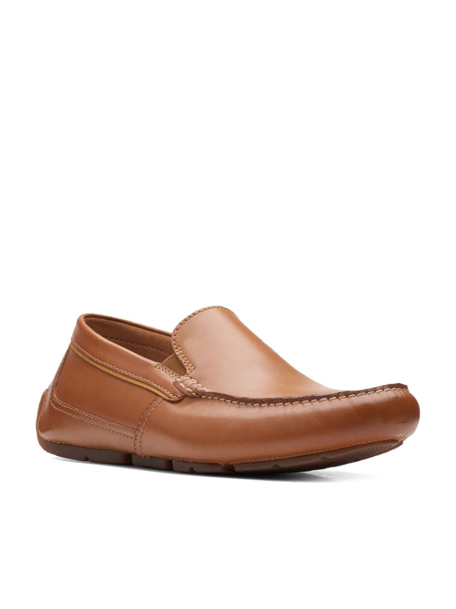 Clarks Men's Markman Plain Tan Loafers