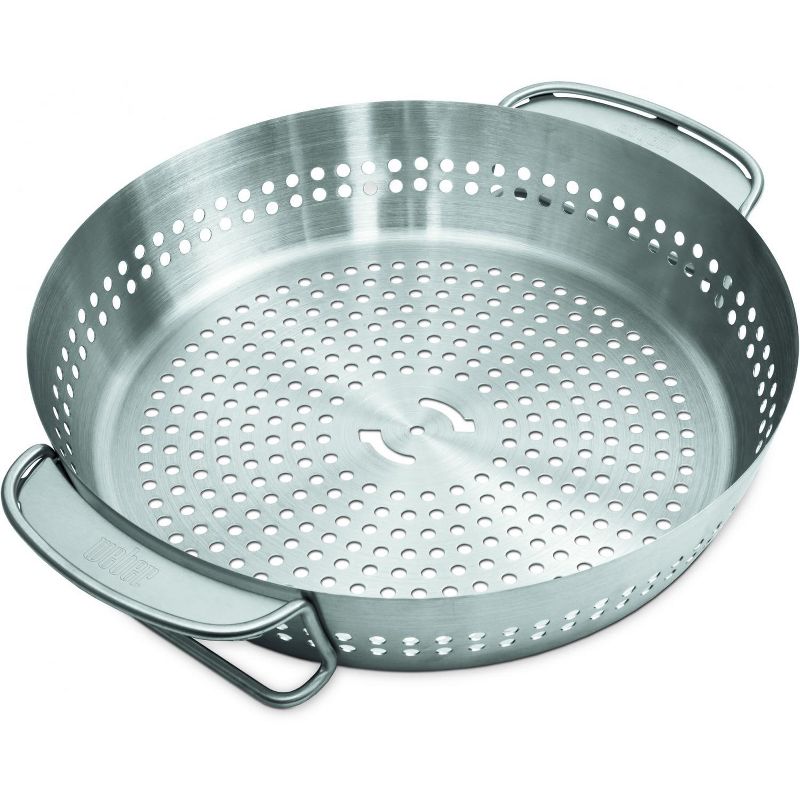 Weber  Stainless Steel Poultry Roaster 8838.