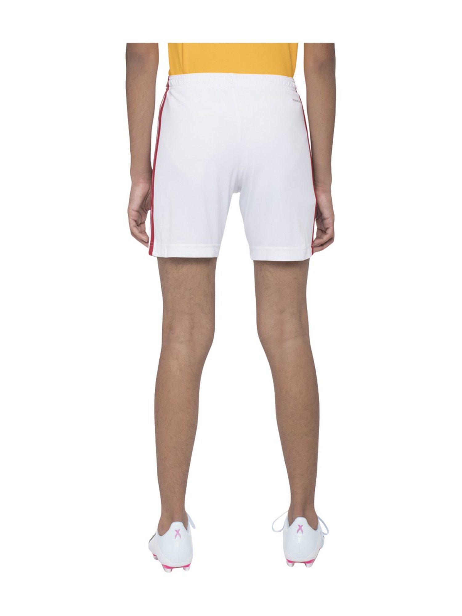 Kate & Oscar Kids Beige Cotton Embroidered Shorts