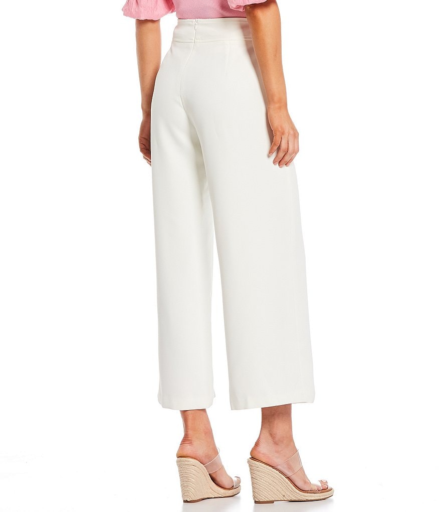 Lucy Paris Wide Leg High Rise Pants