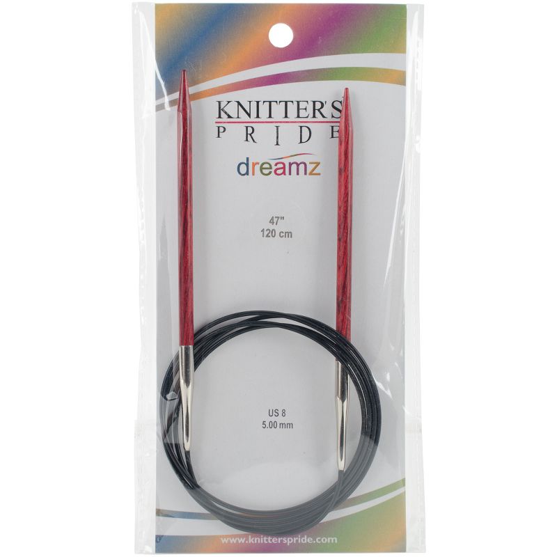 Knitter's Pride-Dreamz Fixed Circular Needles 47"-Size 8/5mm