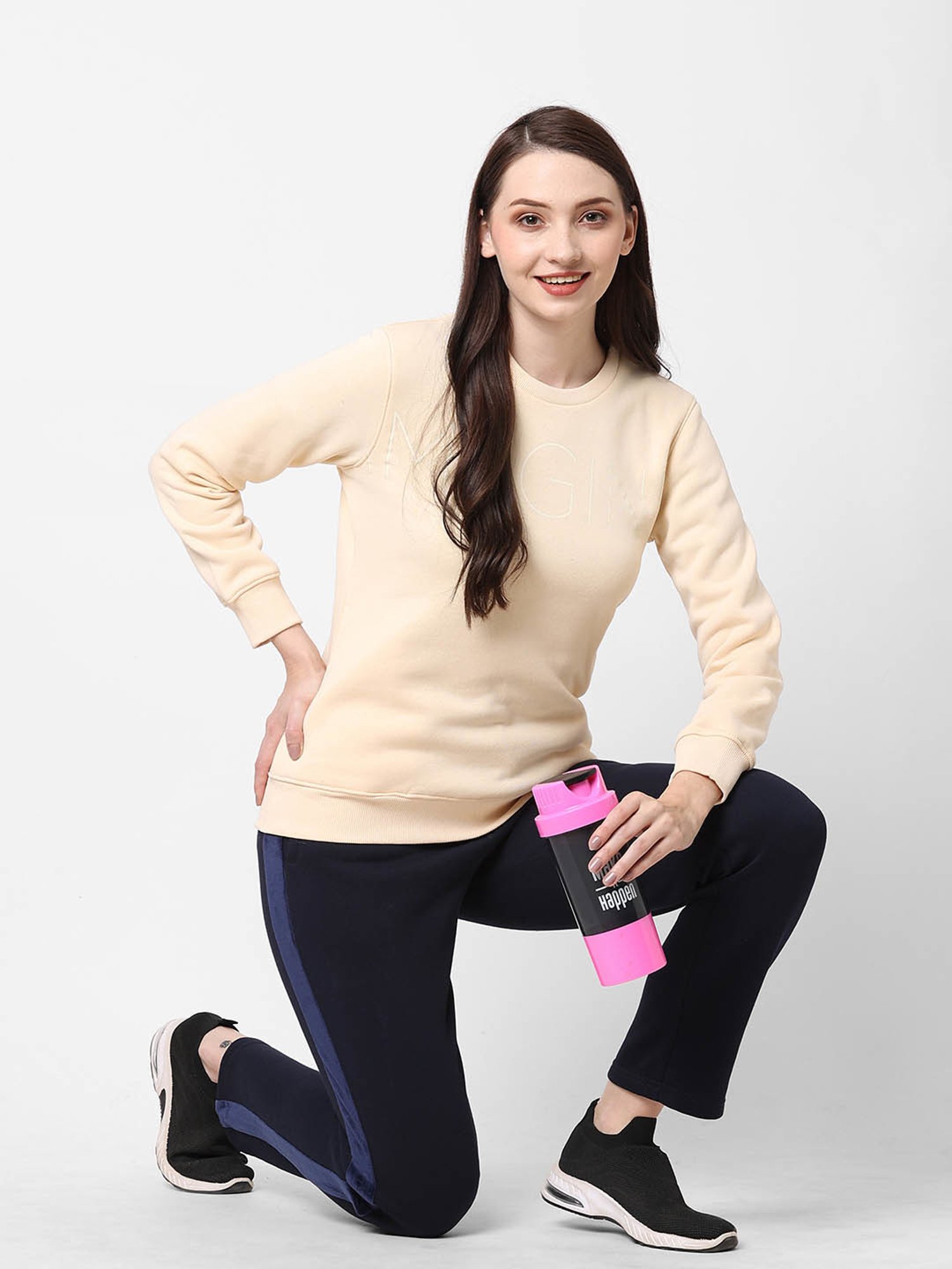 Sweet Dreams Vannila Cream Regular Fit Sweatshirt