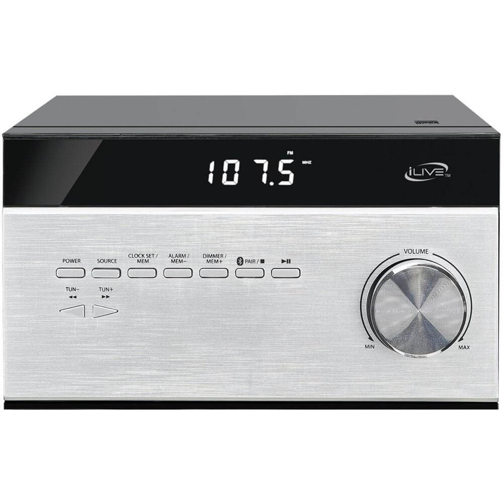 iLive Wireless Home Music System Clock Radio IHB227B