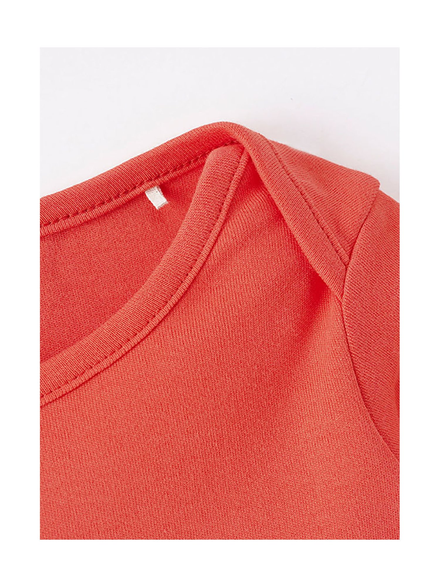 Ed-a-Mamma Baby Coral Printed Full Sleeves T-Shirt