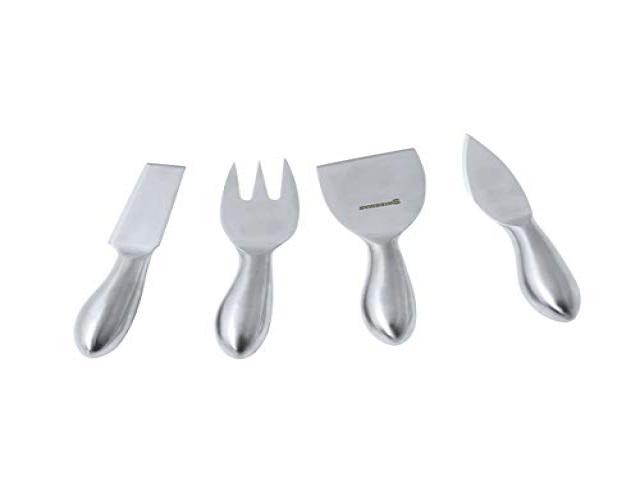 Swissmar Stainless Steel 4Pc Petite Cheese Knife Set
