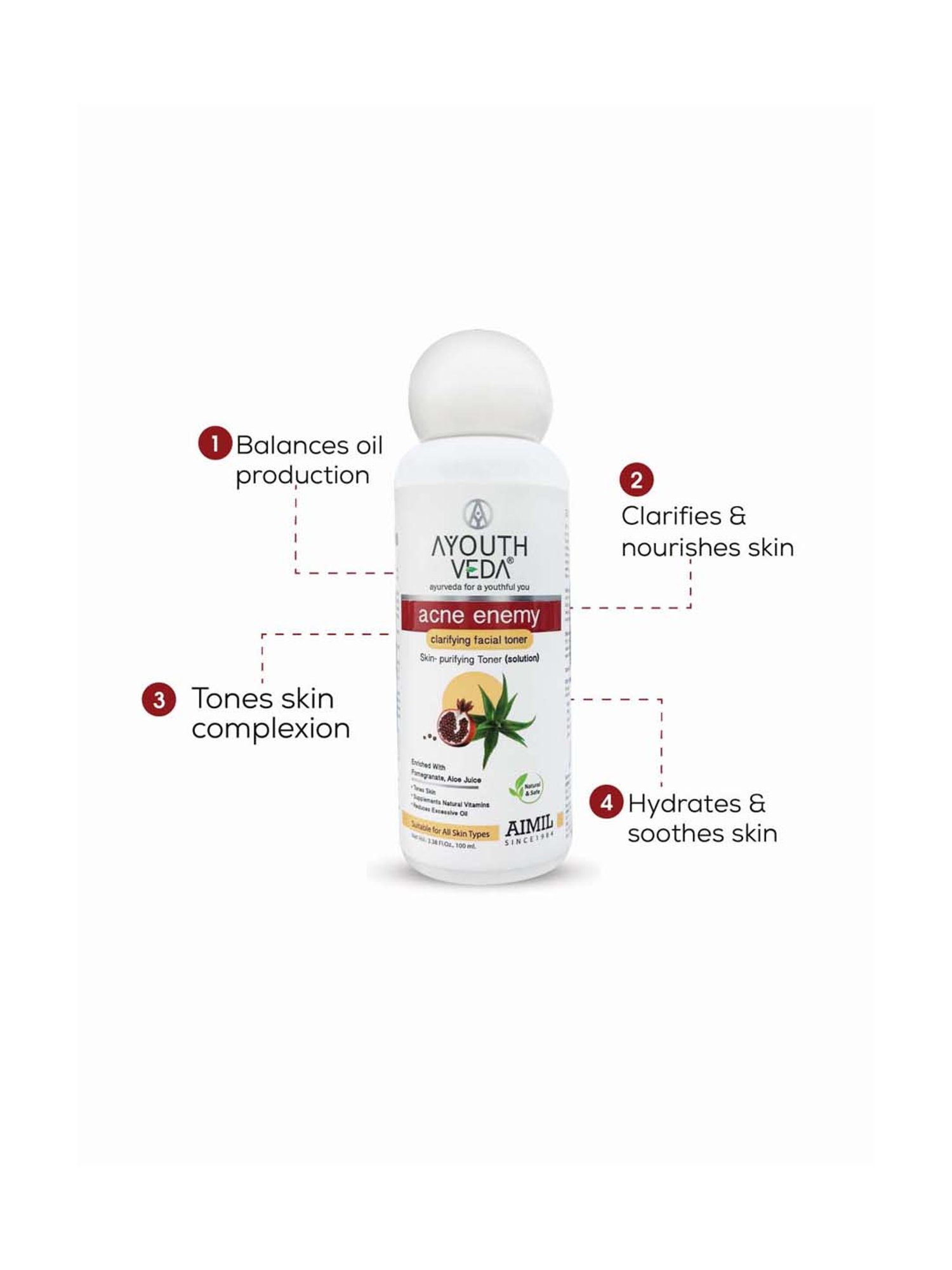 Glowiest Peekaboo AHA PHA Skin Perfecting Toner - 200 ml