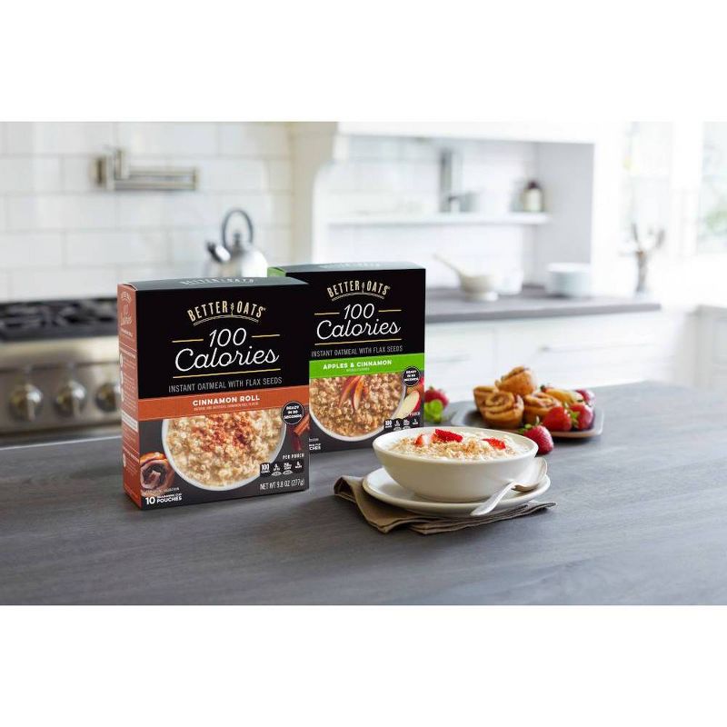 Better Oats Fit Cinnamon Roll Oatmeal - 10ct