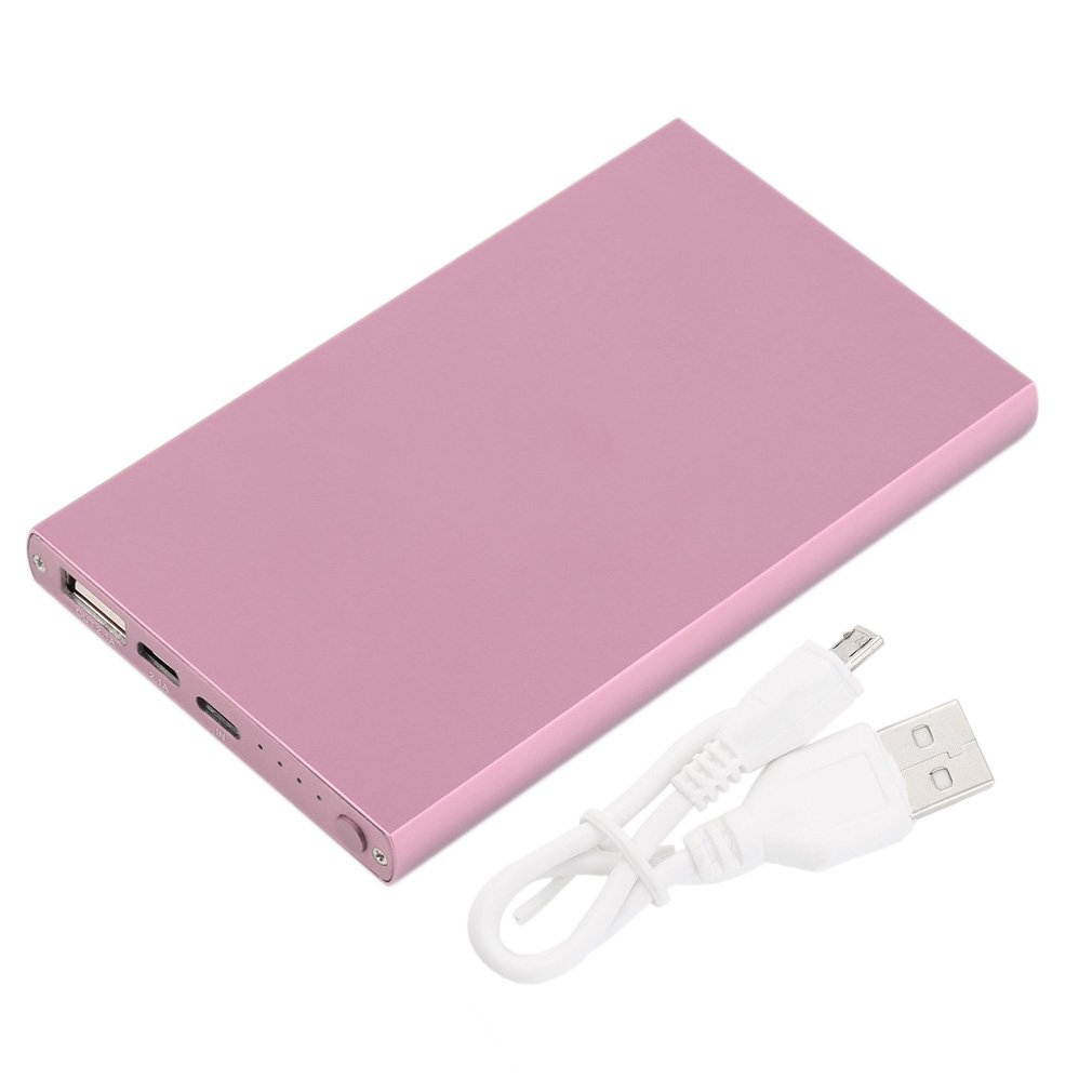 5000mAh USB Type C Quick Charge Power Bank External Battery Portable Charger Exquisitely Designed Durable