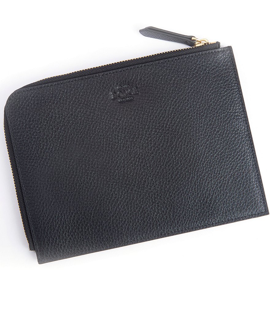 ROYCE New York Leather Travel Organizer Pouch