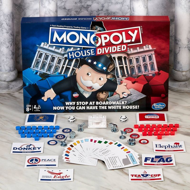 Monopoly House Divided Board Game