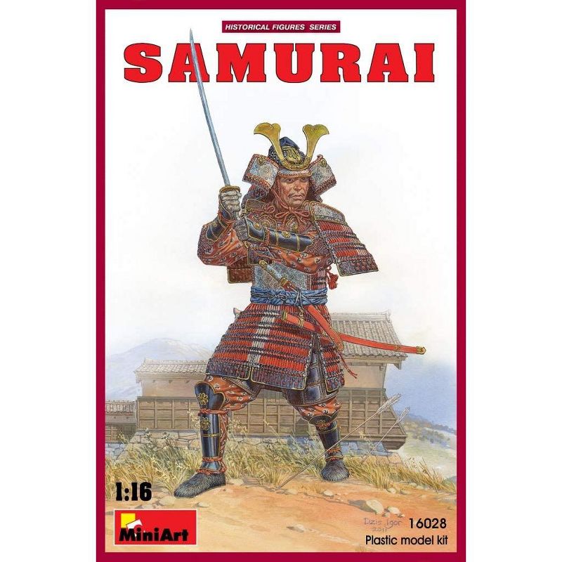 MiniArt 16028 Historical Figures Series: Samurai 1:16 Scale Plastic Model Kit