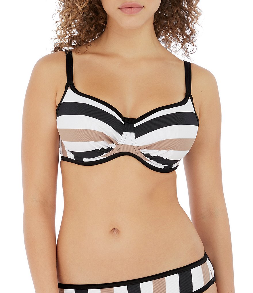 Becca by Rebecca Virtue Color Code Adela Shirred Back Scoop Front Hipster Swim Bottom