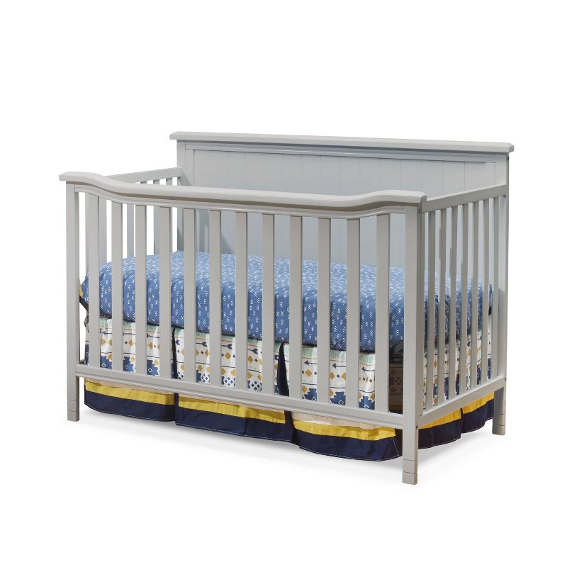 Sorelle Berkley Elite Room in a Box Standard Full-Sized Crib Gray