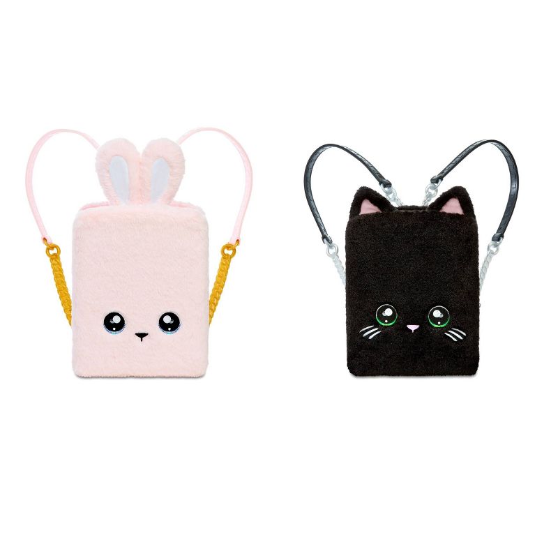 Na! Na! Na! Surprise 3-in-1 Backpack Bedroom Playset Black with Tuesday Meow Fashion Doll