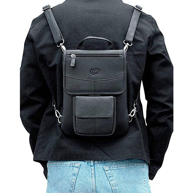MacCase Premium Leather iPad Flight Jacket w/ Backpack Option