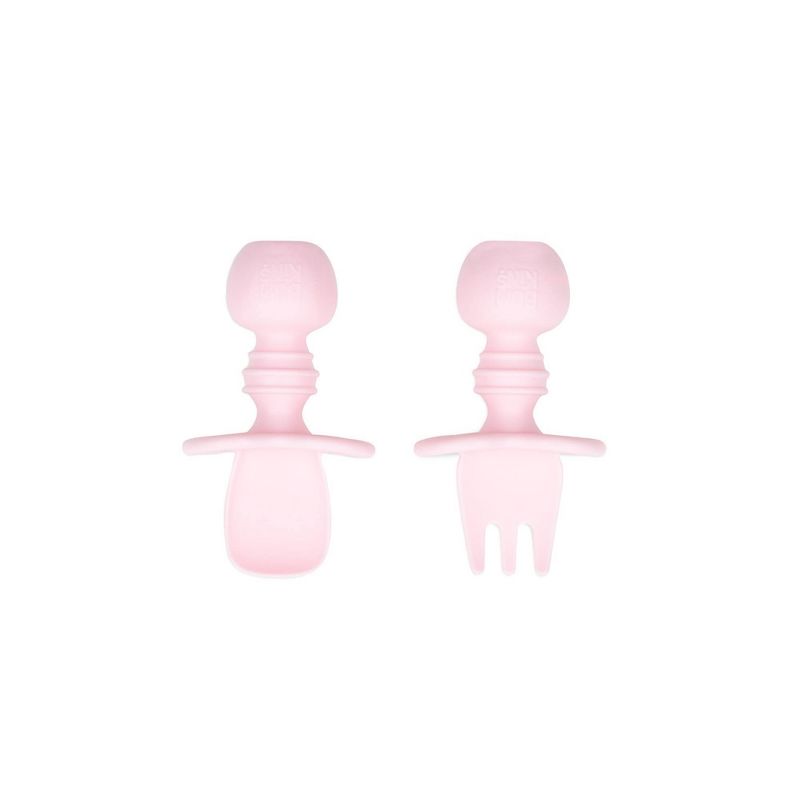 Bumkins Silicone Chewtensils - Pink